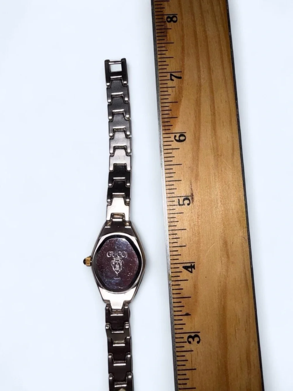 Vintage Gucci Women's Stainless Steel Two-Tone Bracelet Watch